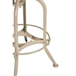 Gator Champagne Finish Adjustable Stool -Lifestyle Haven Shop noosa co dining gator champagne finish adjustable stool house of isabella uk 42933917778227