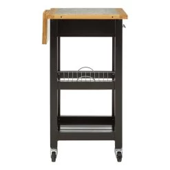 Glenn Kitchen Trolley With Granite Top -Lifestyle Haven Shop noosa co dining glenn kitchen trolley with granite top house of isabella uk 42933154218291