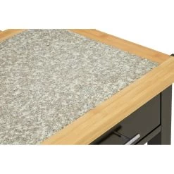 Glenn Kitchen Trolley With Granite Top -Lifestyle Haven Shop noosa co dining glenn kitchen trolley with granite top house of isabella uk 42933154382131