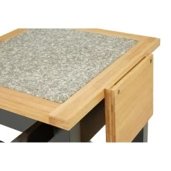 Glenn Kitchen Trolley With Granite Top -Lifestyle Haven Shop noosa co dining glenn kitchen trolley with granite top house of isabella uk 42933154545971