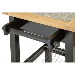 Glenn Kitchen Trolley With Granite Top -Lifestyle Haven Shop noosa co dining glenn kitchen trolley with granite top house of isabella uk 42933154578739