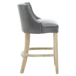 Kensington Townhouse Grey Hevea Bar Chair 12 Kensington Townhouse Grey Hevea Bar Chair -Lifestyle Haven Shop noosa co dining kensington townhouse grey hevea bar chair house of isabella uk 42937657950515
