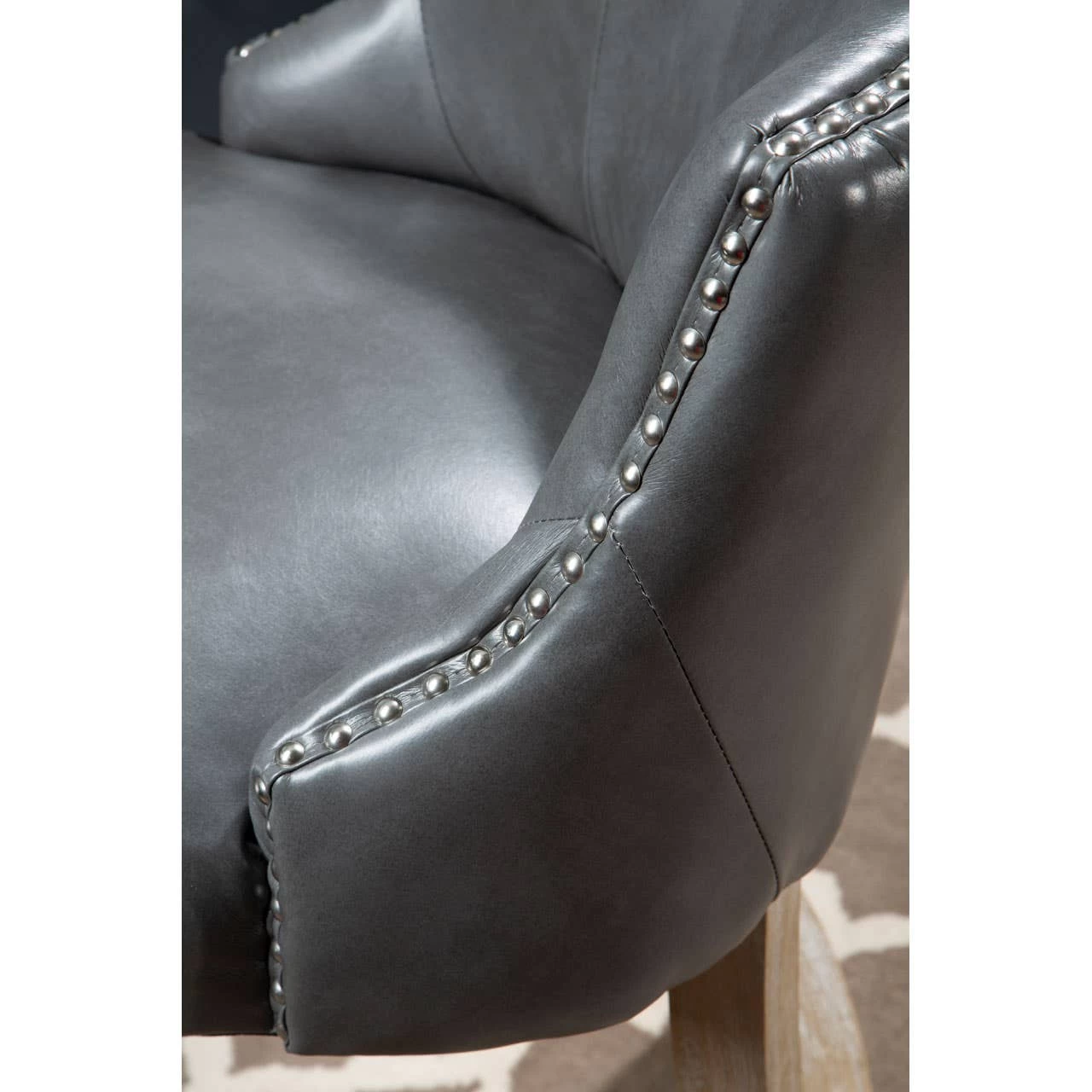 Kensington Townhouse Grey Hevea Bar Chair 6 Kensington Townhouse Grey Hevea Bar Chair - Image 6