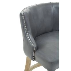 Kensington Townhouse Grey Hevea Bar Chair 16 Kensington Townhouse Grey Hevea Bar Chair -Lifestyle Haven Shop noosa co dining kensington townhouse grey hevea bar chair house of isabella uk 42937658081587
