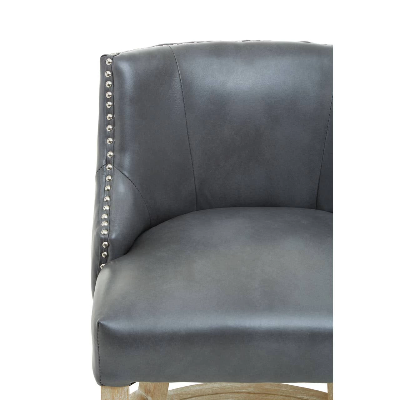 Kensington Townhouse Grey Hevea Bar Chair 8 Kensington Townhouse Grey Hevea Bar Chair - Image 8