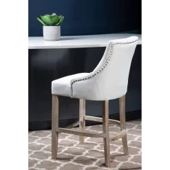Kensington Townhouse Ivory Bar Chair -Lifestyle Haven Shop noosa co dining kensington townhouse ivory bar chair house of isabella uk 42937640780083