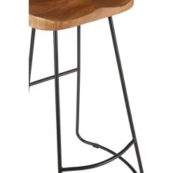 Nandri Acacia Wood Bar Stool -Lifestyle Haven Shop noosa co dining nandri acacia wood bar stool house of isabella uk 42935789879603