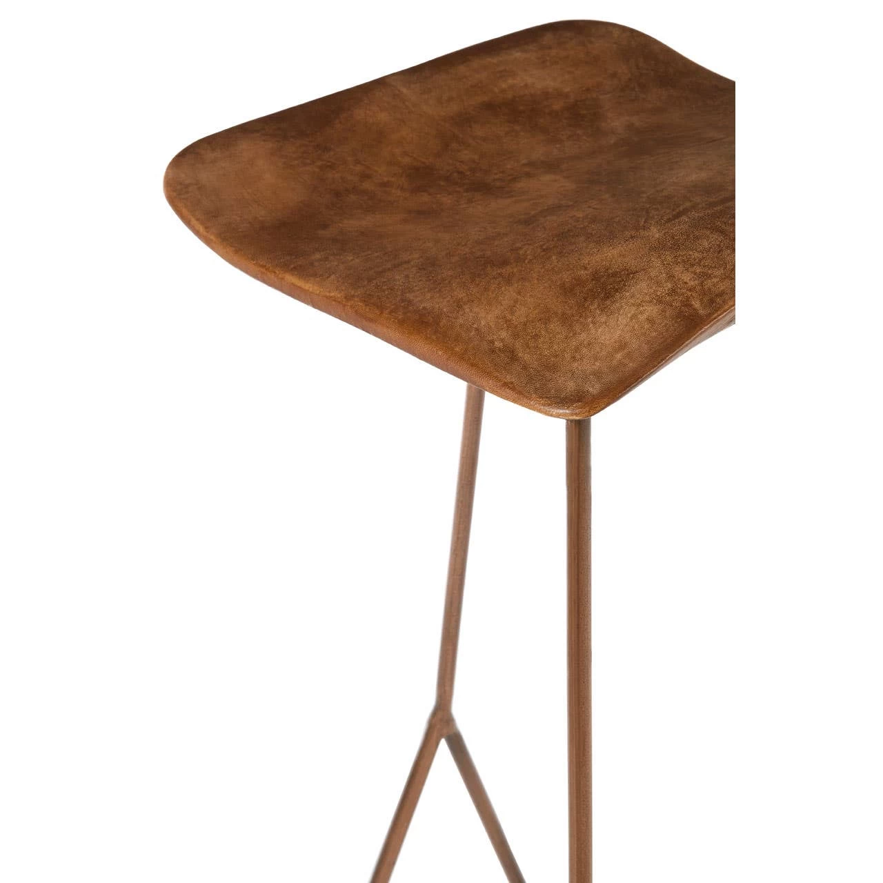 Nandri Leather Bar Stool 5 Nandri Leather Bar Stool - Image 5