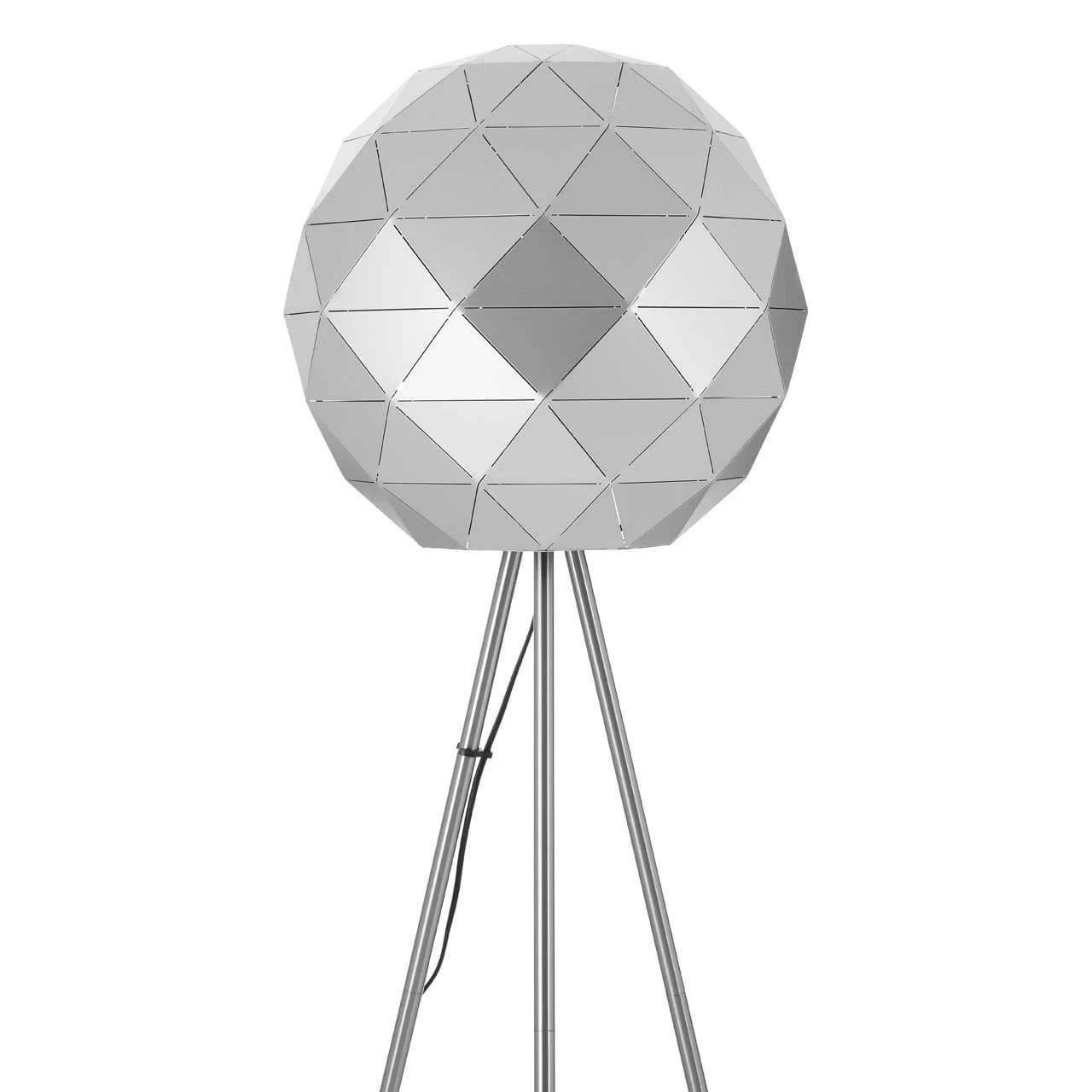 Mateo Silver Finish Floor Lamp 2 Mateo Silver Finish Floor Lamp - Image 2