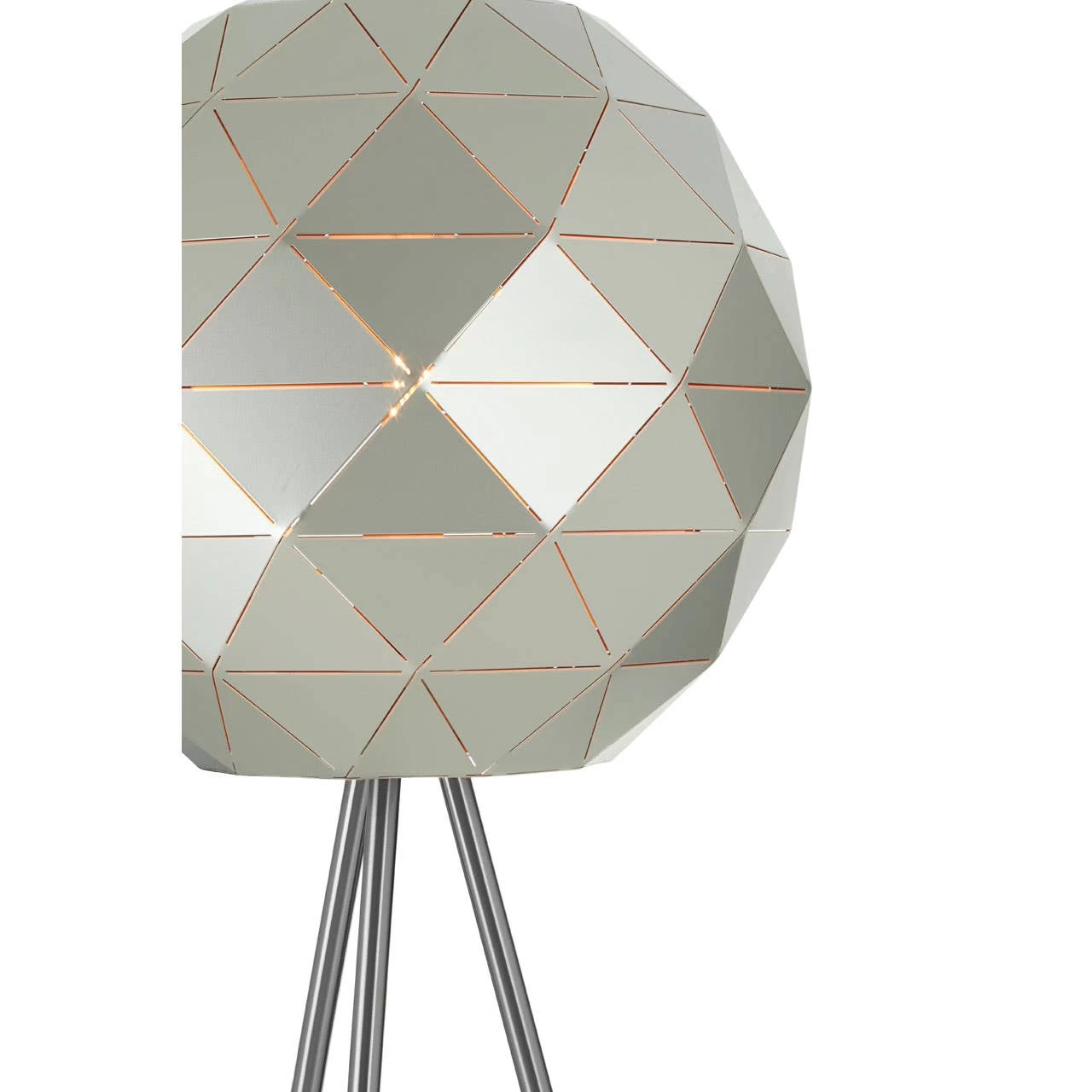 Mateo Silver Finish Floor Lamp 4 Mateo Silver Finish Floor Lamp - Image 4