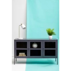Acier Three Door Grey Sideboard 20 Acier Three Door Grey Sideboard -Lifestyle Haven Shop noosa co living acier three door grey sideboard house of isabella uk 42940960637235