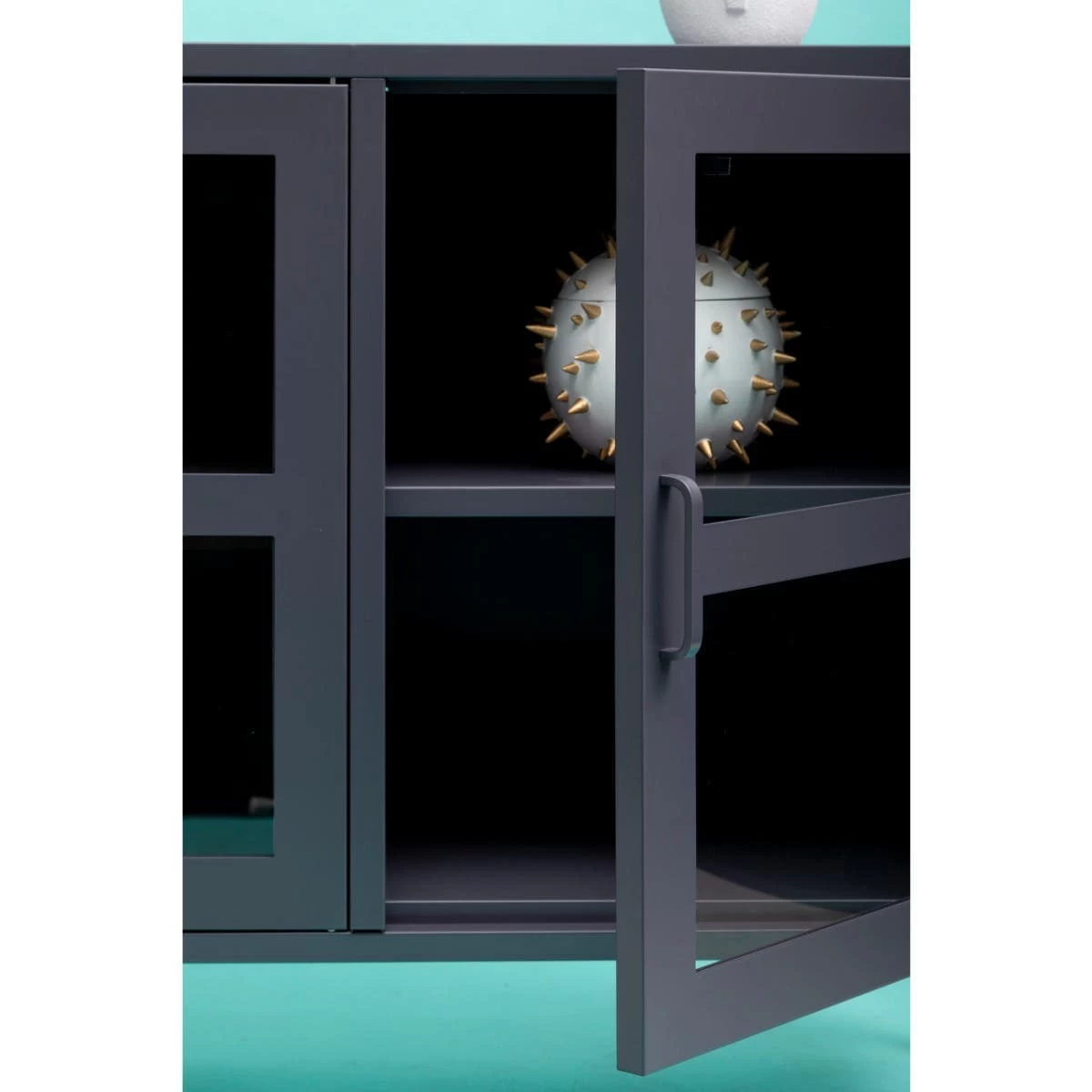 Acier Three Door Grey Sideboard 9 Acier Three Door Grey Sideboard - Image 9