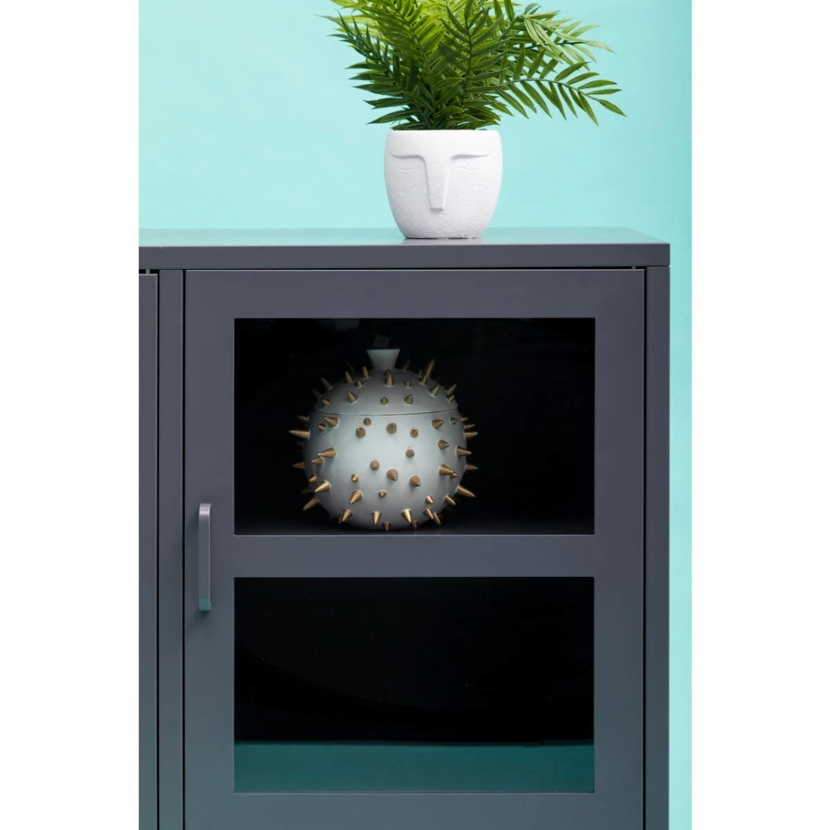 Acier Three Door Grey Sideboard 10 Acier Three Door Grey Sideboard - Image 10