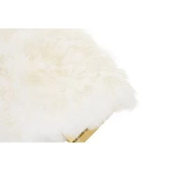 Anafi White Sheepskin Stool -Lifestyle Haven Shop noosa co living anafi white sheepskin stool house of isabella uk 42935885562163