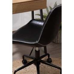 Bloomberg Black Home Office Chair -Lifestyle Haven Shop noosa co living bloomberg black home office chair house of isabella uk 42934197518643