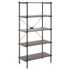 Bradbury Five Tier Dark Oak Shelf Unit