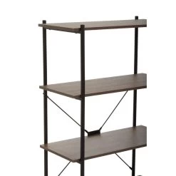 Bradbury Five Tier Dark Oak Shelf Unit 18 Bradbury Five Tier Dark Oak Shelf Unit -Lifestyle Haven Shop noosa co living bradbury five tier dark oak shelf unit house of isabella uk 42934124839219