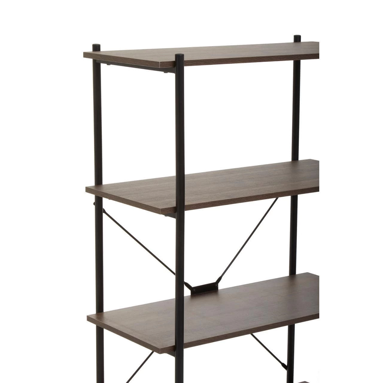 Bradbury Five Tier Dark Oak Shelf Unit 7 Bradbury Five Tier Dark Oak Shelf Unit - Image 7