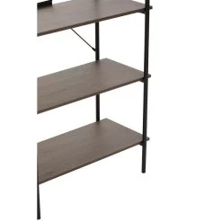 Bradbury Five Tier Dark Oak Shelf Unit 19 Bradbury Five Tier Dark Oak Shelf Unit -Lifestyle Haven Shop noosa co living bradbury five tier dark oak shelf unit house of isabella uk 42934124871987