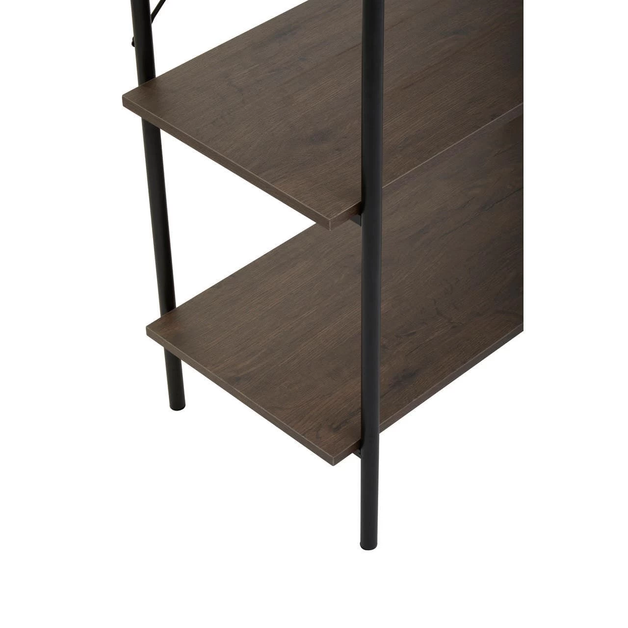 Bradbury Five Tier Dark Oak Shelf Unit 10 Bradbury Five Tier Dark Oak Shelf Unit - Image 10