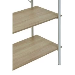 Bradbury Five Tier Natural Oak Shelf Unit -Lifestyle Haven Shop noosa co living bradbury five tier natural oak shelf unit house of isabella uk 42934130311475