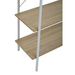 Bradbury Five Tier Natural Oak Shelf Unit -Lifestyle Haven Shop noosa co living bradbury five tier natural oak shelf unit house of isabella uk 42934130344243