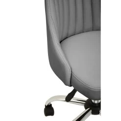 Brent Grey Leather Effect Home Office Chair 18 Brent Grey Leather Effect Home Office Chair -Lifestyle Haven Shop noosa co living brent grey leather effect home office chair house of isabella uk 42934607446323