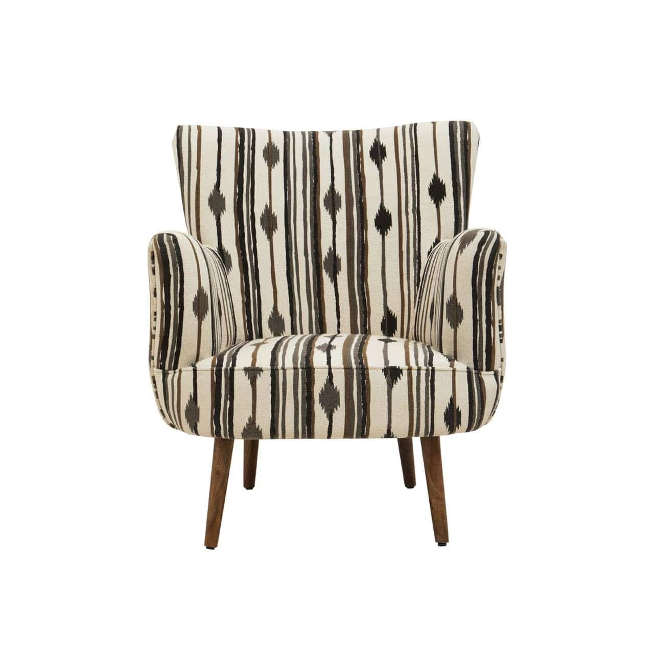 Cefena Armchair With Flared Arms 1 Cefena Armchair With Flared Arms