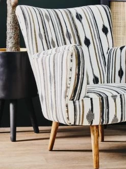 Cefena Armchair With Flared Arms 29 Cefena Armchair With Flared Arms -Lifestyle Haven Shop noosa co living cefena armchair with flared arms house of isabella uk 42939201257779