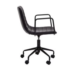 Forbes Black Home Office Chair -Lifestyle Haven Shop noosa co living forbes black home office chair house of isabella uk 42934191063347