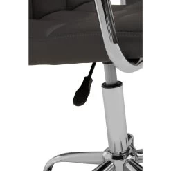 Grey Home Office Chair With Swivel Base -Lifestyle Haven Shop noosa co living grey home office chair with swivel base house of isabella uk 42934026240307