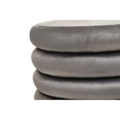 Hartford Grey Round Stool -Lifestyle Haven Shop noosa co living hartford grey round stool house of isabella uk 42938939703603