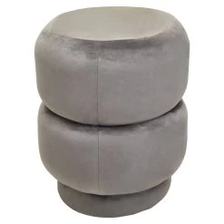 Hartford Grey Stool -Lifestyle Haven Shop noosa co living hartford grey stool house of isabella uk 42938936426803