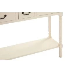 Heritage 3 Drawer White Console Table -Lifestyle Haven Shop noosa co living heritage 3 drawer white console table house of isabella uk 42932845347123