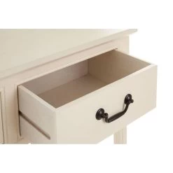 Heritage 3 Drawer White Console Table -Lifestyle Haven Shop noosa co living heritage 3 drawer white console table house of isabella uk 42932845379891