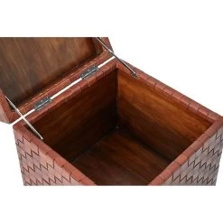 Inca Genuine Brown Leather Storage Stool 9 Inca Genuine Brown Leather Storage Stool -Lifestyle Haven Shop noosa co living inca genuine brown leather storage stool house of isabella uk 42935593304371