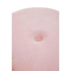 Ivy Pink Velvet Stool -Lifestyle Haven Shop noosa co living ivy pink velvet stool house of isabella uk 31006279434294