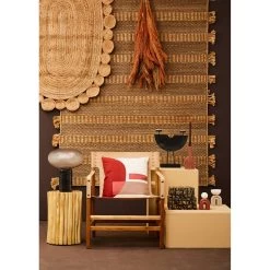 Kendari Cream Leather And Teak Wood Chair -Lifestyle Haven Shop noosa co living kendari cream leather and teak wood chair house of isabella uk 42938548977971