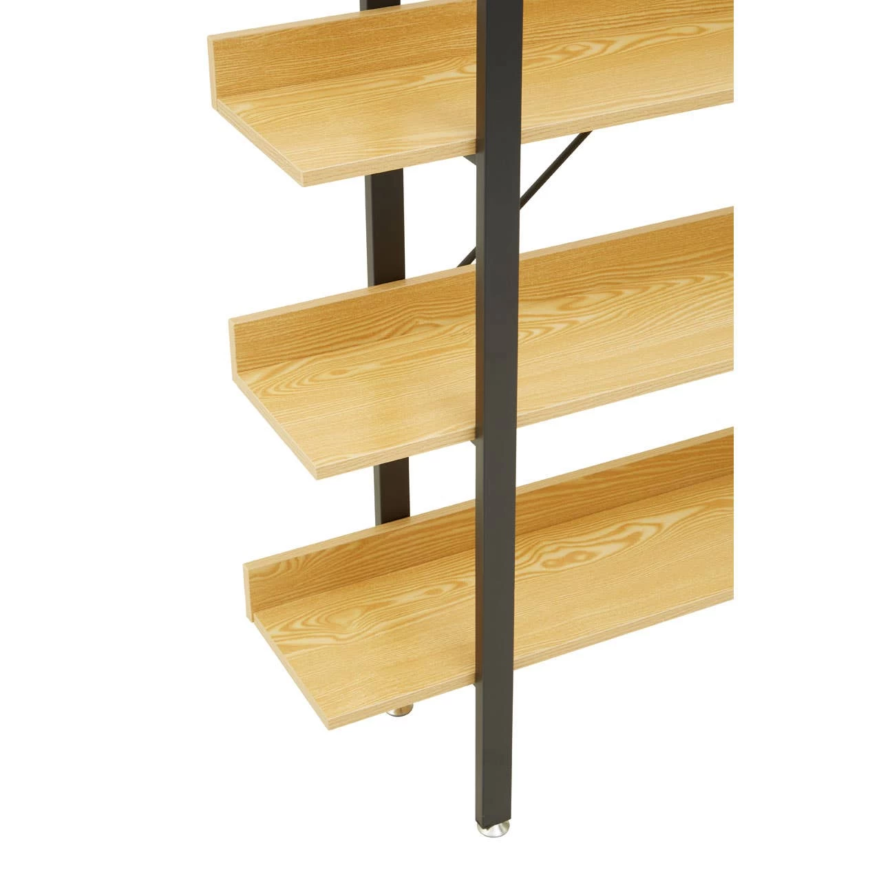 Laxton 5 Tier Light Yellow Shelf Unit 6 Laxton 5 Tier Light Yellow Shelf Unit - Image 6