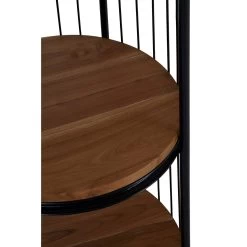 Mantis Small Black Finish Birdcage Shelf Unit -Lifestyle Haven Shop noosa co living mantis small black finish birdcage shelf unit house of isabella uk 42935618699571