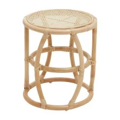Mataram Small Natural Rattan Stool Or Table -Lifestyle Haven Shop noosa co living mataram small natural rattan stool or table house of isabella uk 42941083091251