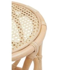 Mataram Small Natural Rattan Stool Or Table -Lifestyle Haven Shop noosa co living mataram small natural rattan stool or table house of isabella uk 42941083255091