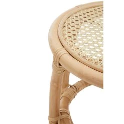 Mataram Small Natural Rattan Stool Or Table -Lifestyle Haven Shop noosa co living mataram small natural rattan stool or table house of isabella uk 42941083320627