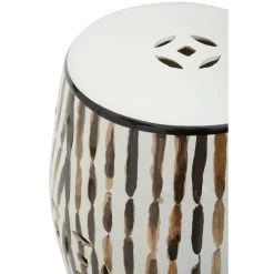 Mona Ceramic Stool -Lifestyle Haven Shop noosa co living mona ceramic stool house of isabella uk 42939025621299