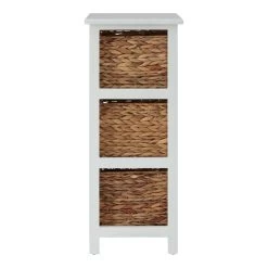 Padstow 3 Drawer White Frame Storage Unit -Lifestyle Haven Shop noosa co living padstow 3 drawer white frame storage unit house of isabella uk 42933333000499