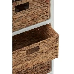 Padstow 3 Drawer White Frame Storage Unit -Lifestyle Haven Shop noosa co living padstow 3 drawer white frame storage unit house of isabella uk 42933333131571