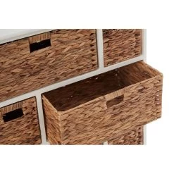 Padstow 6 Drawer White Frame Storage Unit -Lifestyle Haven Shop noosa co living padstow 6 drawer white frame storage unit house of isabella uk 42933331427635