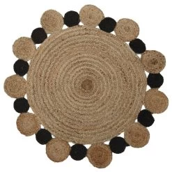 Rosella Small Round Jute Rug