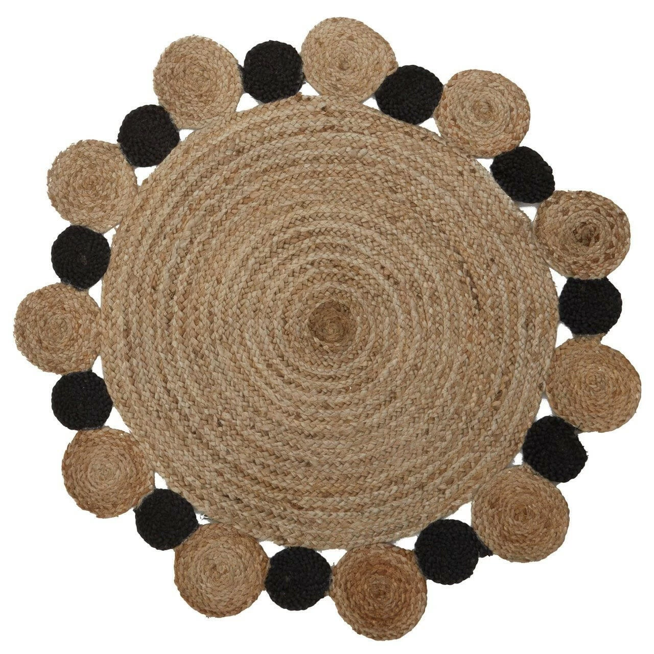 Rosella Small Round Jute Rug 1 Rosella Small Round Jute Rug