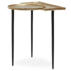 Simba Gold Top Side Table
